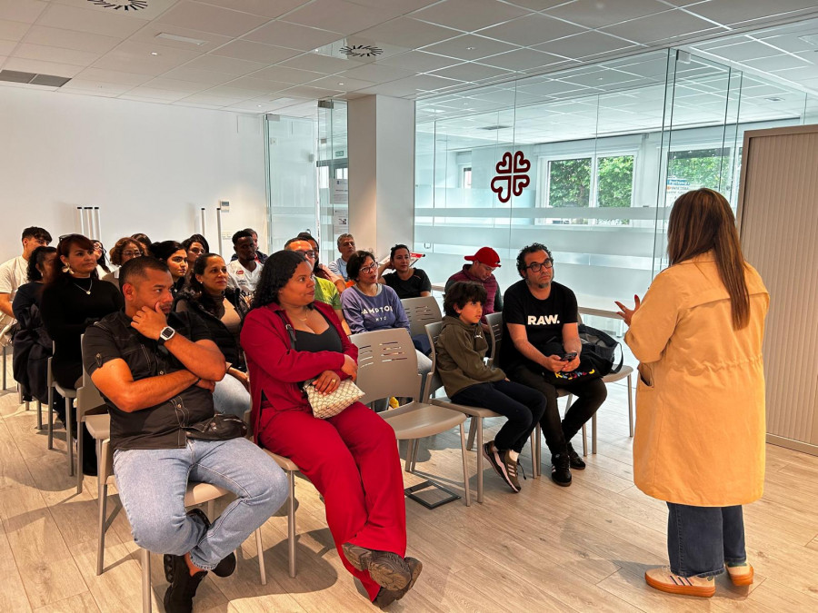 Cáritas Diocesana de Santiago impulsa en Vilagarcía un emotivo Encuentro Intercultural para fortalecer la integración migrante
