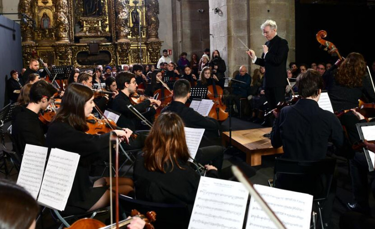 La Orquesta y el Coro de la Universidad de Santiago ofrecen este sábado un concierto gratuito