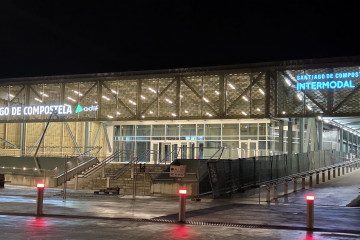 Estacion Intermodal de Santiago. Foto de Eladio Lois