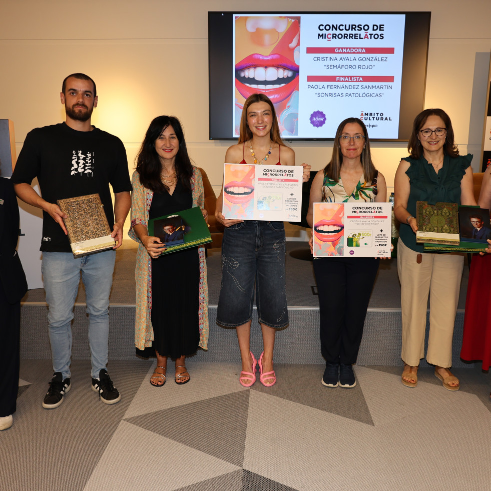 Cristina Ayala, ganadora del II Concurso de Microrrelatos ‘La sonrisa que lo cambió todo’