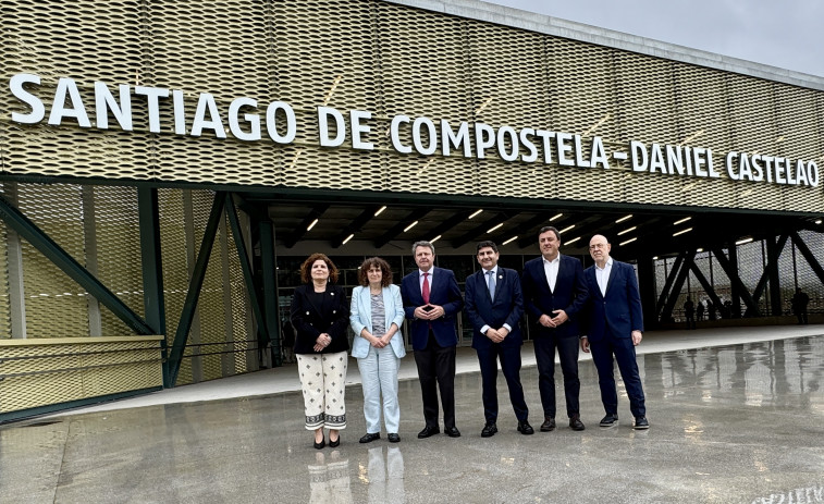 Así es la nueva estación de Santiago-Daniel Castelao: moderna, multimodal y con nombre propio