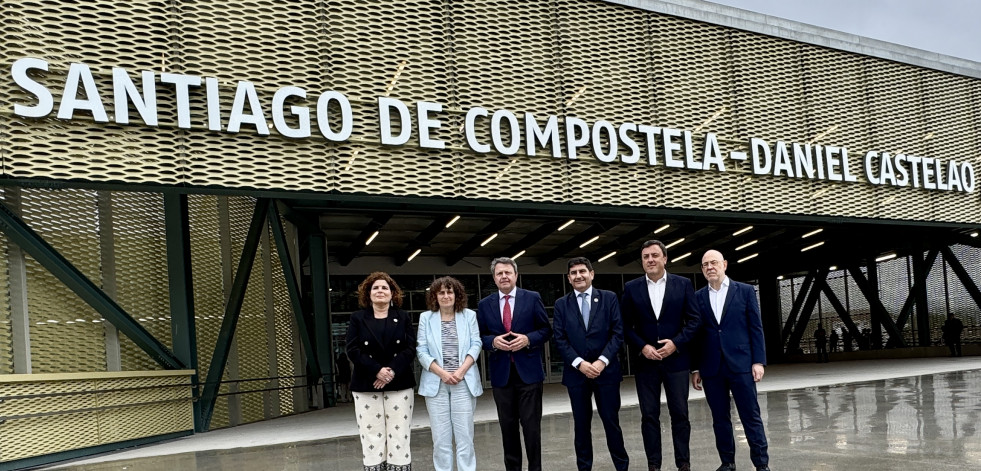 Así es la nueva estación de Santiago-Daniel Castelao: moderna, multimodal y con nombre propio