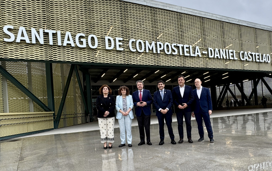 Así es la nueva estación de Santiago-Daniel Castelao: moderna, multimodal y con nombre propio