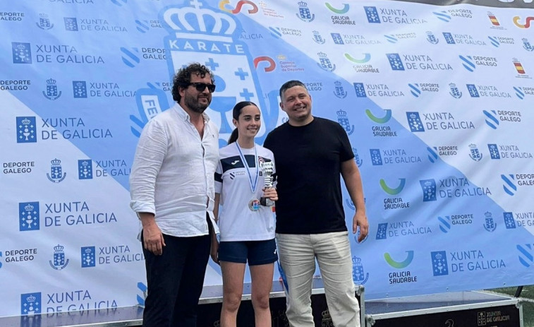 La vecina de Ames Olivia Parga conquista el kárate gallego y pone rumbo a Croacia para competir a nivel mundial