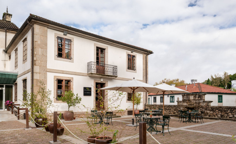Este restaurante escondido en un antiguo convento tiene uno de los mejores menús del día de Santiago