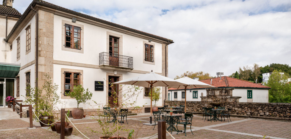 Este restaurante escondido en un antiguo convento tiene uno de los mejores menús del día de Santiago