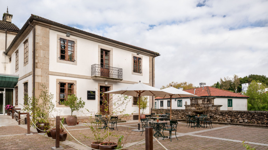 Este restaurante escondido en un antiguo convento tiene uno de los mejores menús del día de Santiago