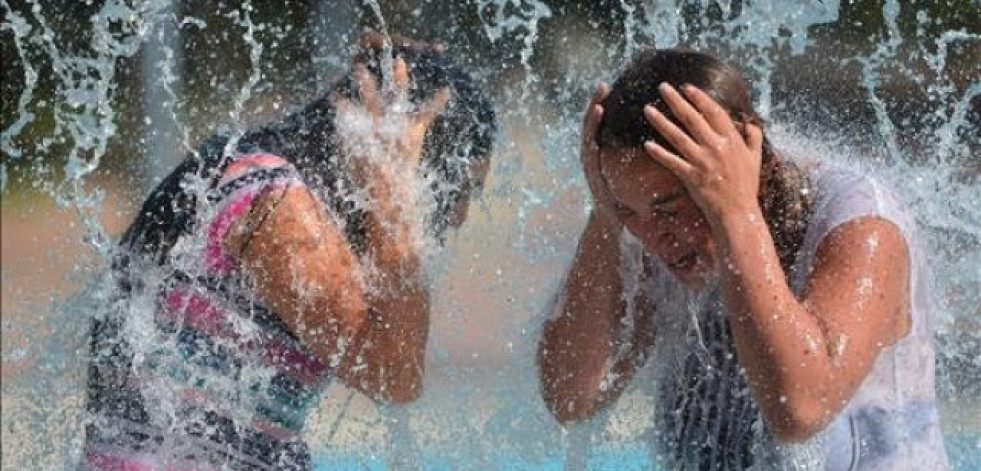 Los termómetros se disparan en Galicia y alcanzan los 41.6 grados