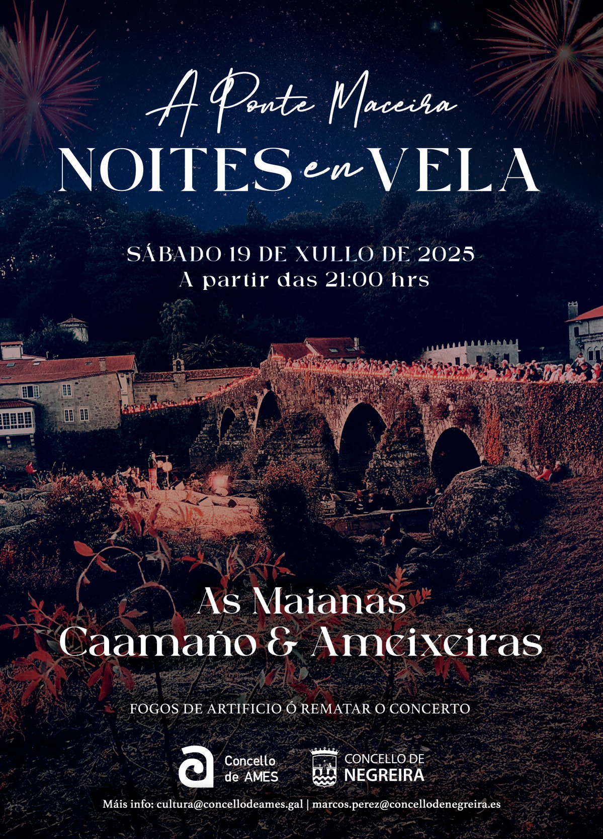 Cartaz noite en vela 2025