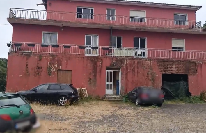 El lugar donde fueron encontrados, en la zona de Lavacolla