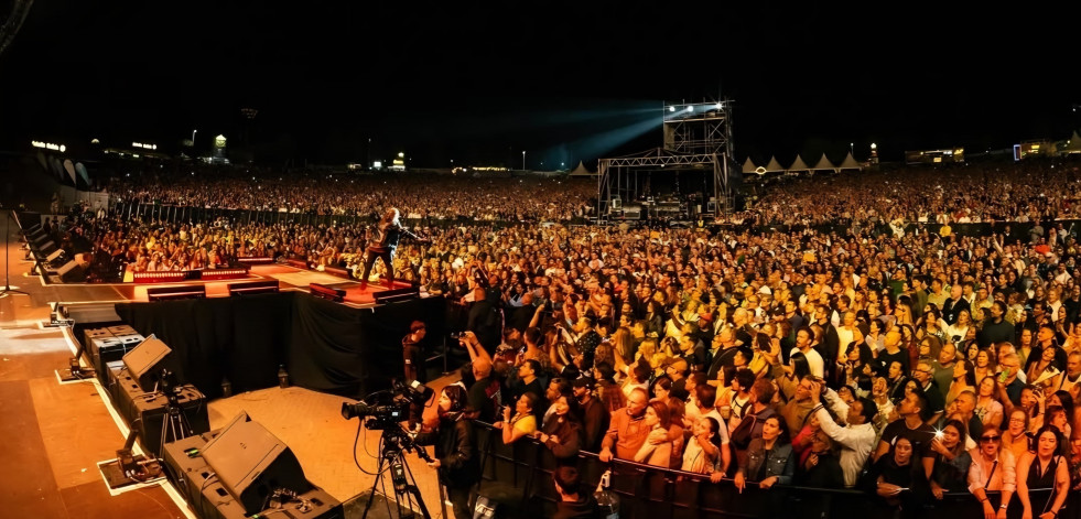 Maná hace historia en Santiago