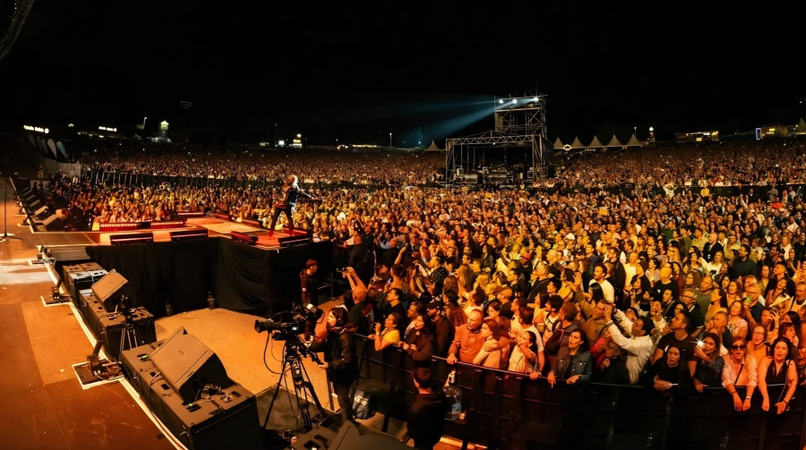 Maná hace historia en Santiago
