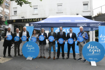 Campaña Días Azuis Comercio Galego