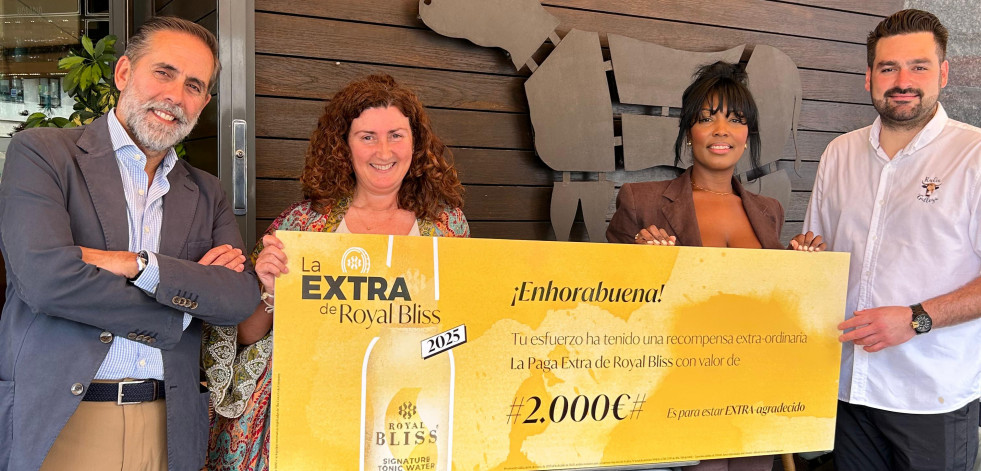 Royal Bliss deja en Matogrande uno de sus mayores premios dirigidos a los camareros de España