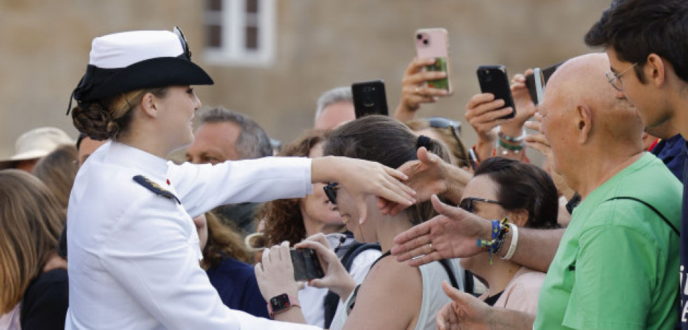 La princesa Leonor recibe la Medalla de Oro de Galicia: 