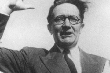 Castelao falando en montevideo nun acto de galeuzca en 1945 d43a46