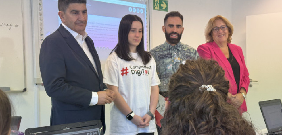 Blanco destaca el compromiso del Gobierno con la formación digital de la juventud