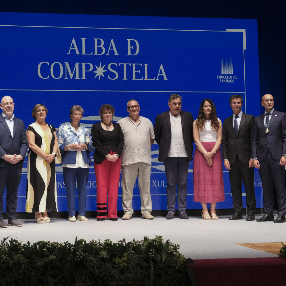 Tradición, comidas, servicio y artesanía, entre las distinciones del Alba de Compostela