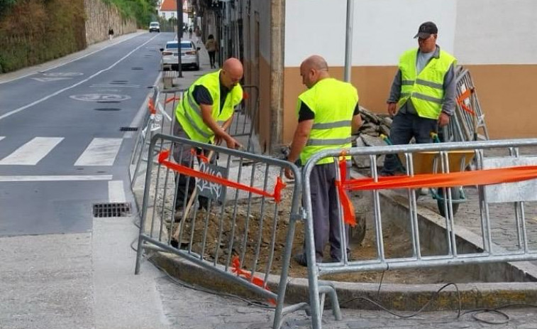 Avanzan las obras de accesibilidad en el Campo de San Clemente tras mejorar la red de pluviales
