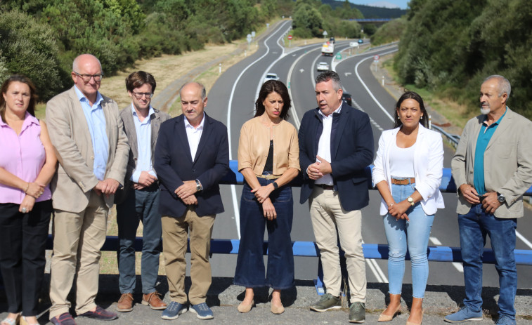 La Xunta licita por 11,2 millones de euros la conversión en autovía de 4,9 km del tramo Brión-Noia