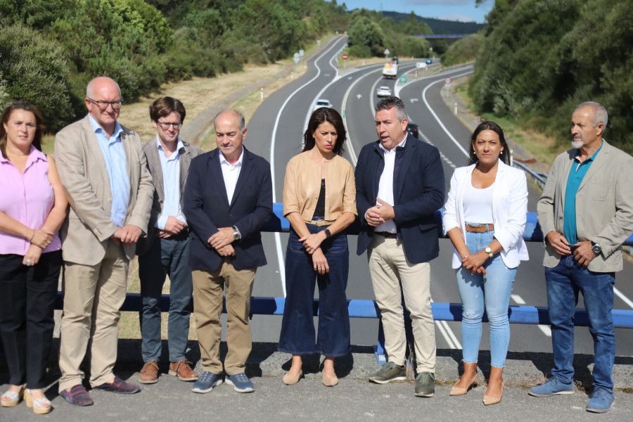 La Xunta licita por 11,2 millones de euros la conversión en autovía de 4,9 km del tramo Brión-Noia
