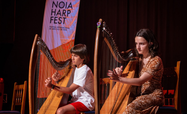 Noia Harp Fest inicia a súa 12ª edición cun concerto exclusivo e unha foliada en homenaxe a Emilio Cao