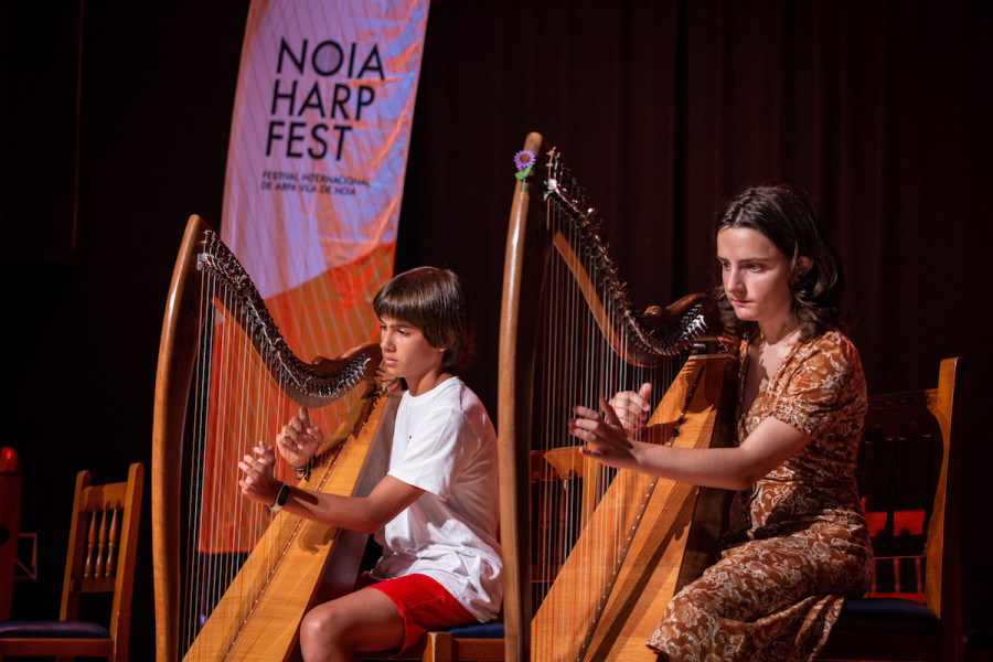 Noia Harp Fest inicia a súa 12ª edición cun concerto exclusivo e unha foliada en homenaxe a Emilio Cao