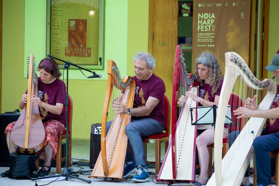 Noia Harp Fest alcanza su ecuador con tres conciertos de proyección internacional este viernes