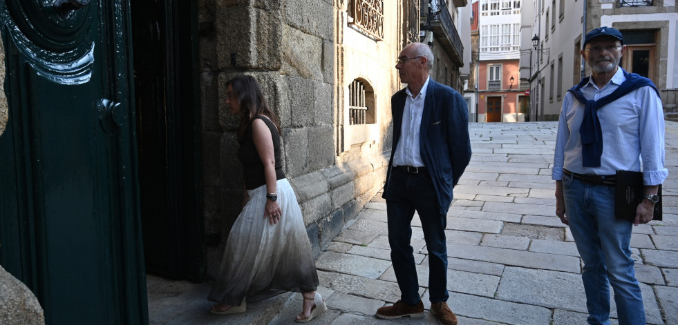 Inés Rey y Jorquera, entre los primeros visitantes de la Casa Cornide