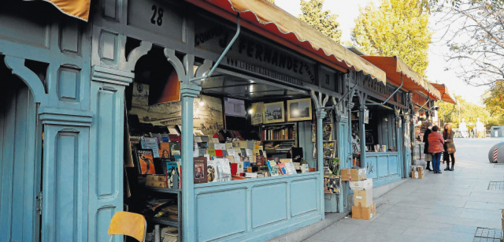 La Cuesta de Moyano, la calle más leída de Madrid