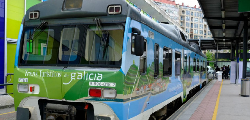 Los Trenes Turísticos de Galicia ya alcanzan una ocupación del 80 %