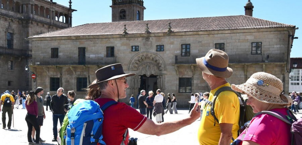 A actual vaga de calor non supera “o récord de temperatura” rexistrado en Compostela no 1990