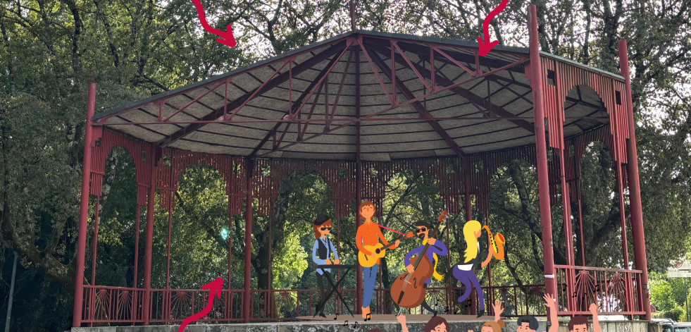 O palco da música de Lavacolla someterase a unha reforma este setembro