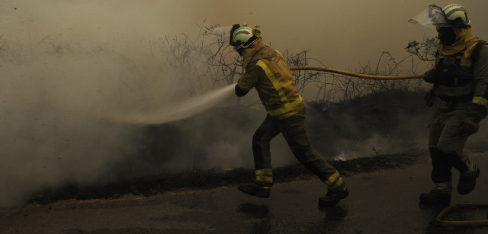 Manifestación en Santiago el 14 de septiembre para reclamar medidas urgentes contra los incendios
