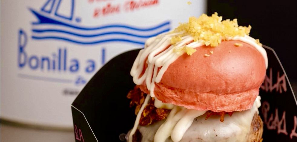 Las patatas Bonilla se cuelan en The Champions Burger de A Coruña: la afortunada es de Bertamiráns