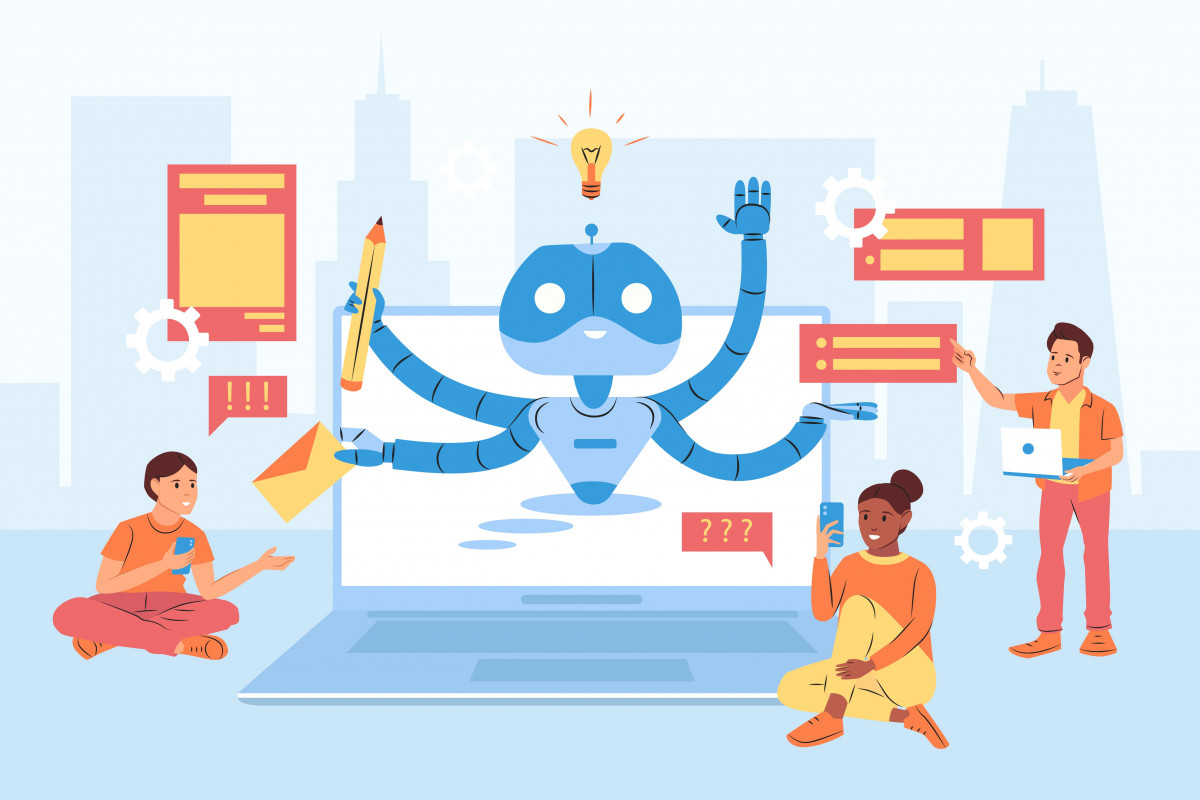 2303 q897 002 s m009 c10 chat bot flat illustration