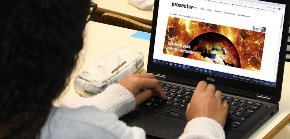 Proxector supera os 2.000 recursos audiovisuais para apoiar a docencia en galego