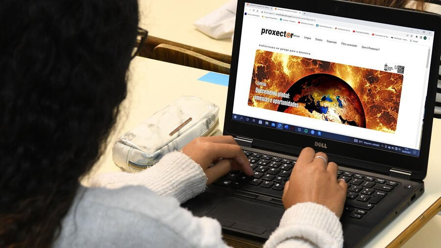 Proxector supera os 2.000 recursos audiovisuais para apoiar a docencia en galego