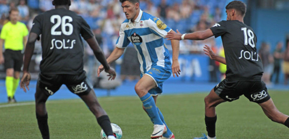 Loureiro, por fin en Riazor tras una larga espera