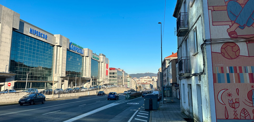 Cortes de tráfico desde este lunes por las obras de asfaltado en varias calles de Compostela