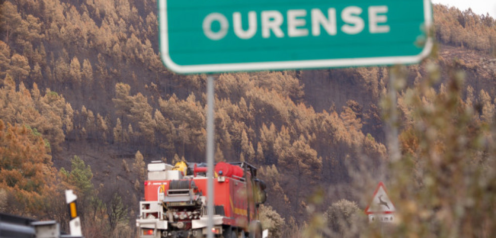 La UME despliega 22 patrullas en Ourense en misiones de vigilancia y presencia en incendios