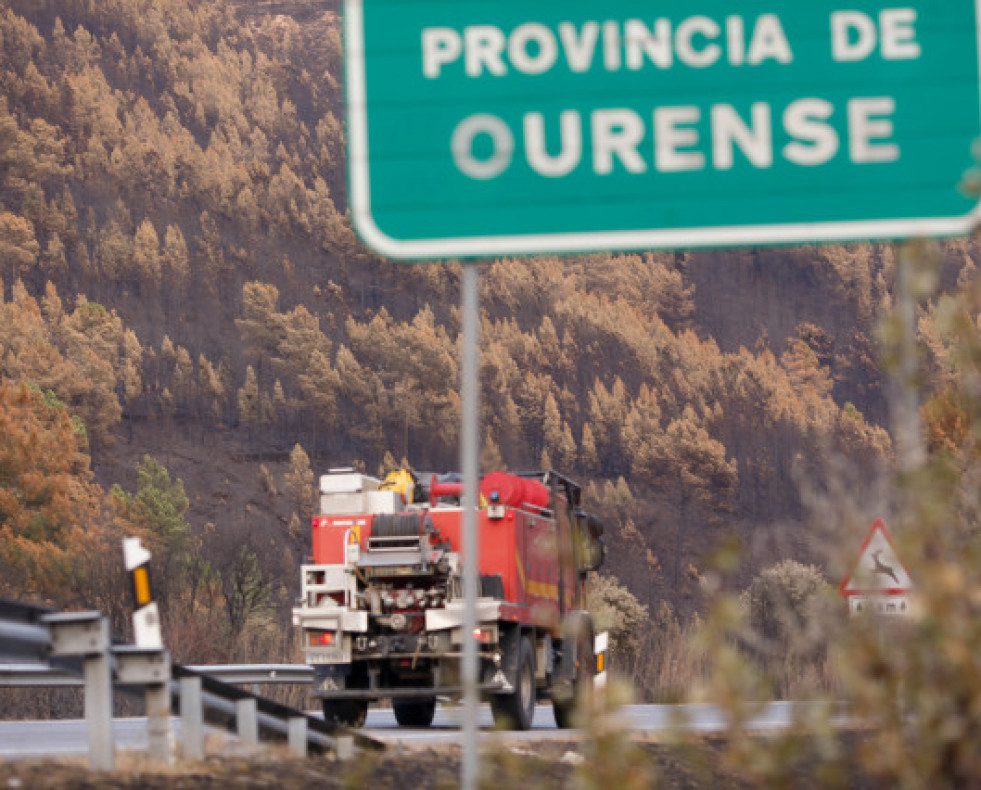 EuropaPress 6910788 cartel entrada provincia ourense 21 agosto 2025 rua ourense galicia espana asi 2