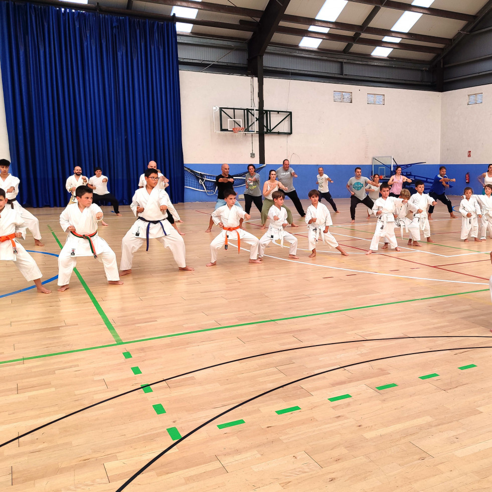 A Escola Dokkodo abre portas en Ames con clases gratuítas de karate