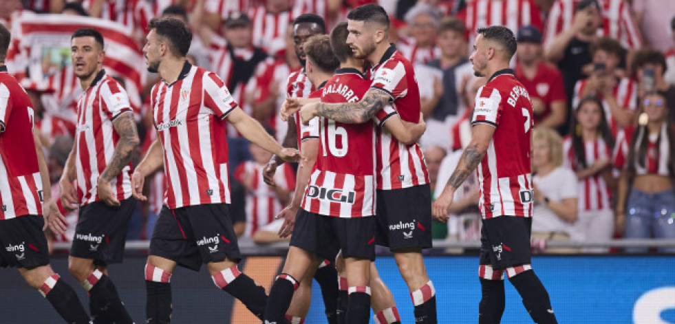 El Athletic enlaza su segunda victoria consecutiva tras derrotar al Rayo Vallecano (1-0)