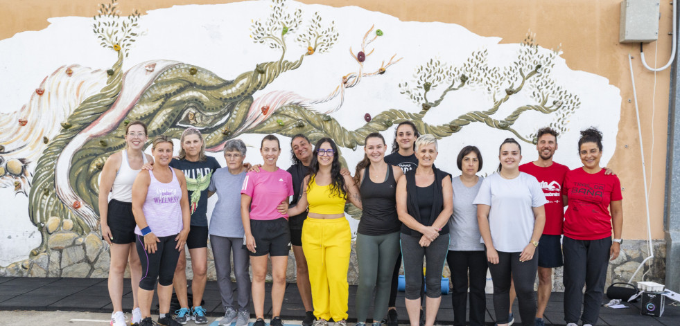 Rois clausura el programa ‘Móvete no verán’ con 40 participantes en zumba y pilates