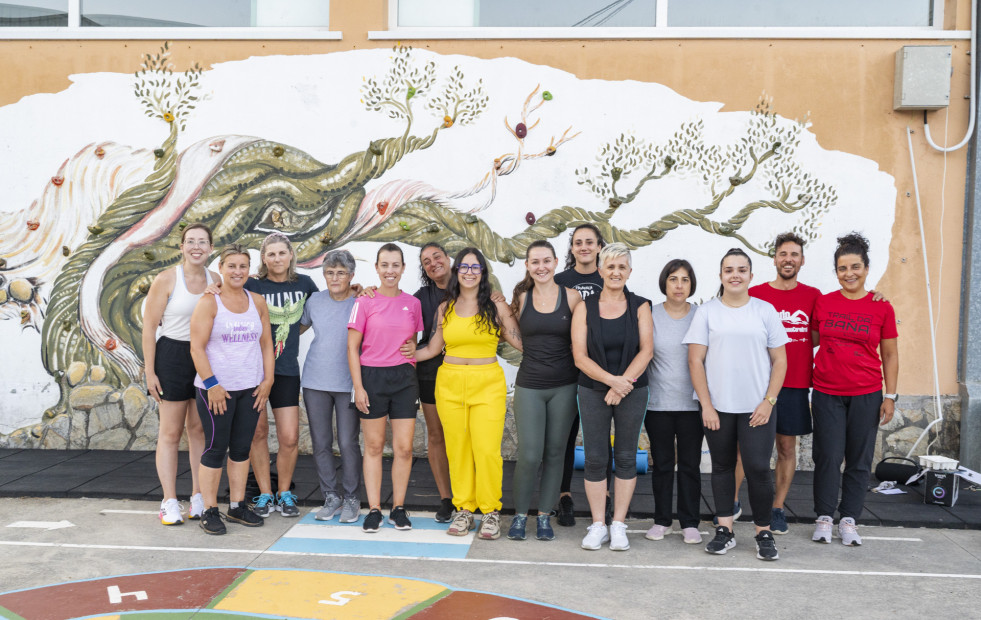 Rois clausura el programa ‘Móvete no verán’ con 40 participantes en zumba y pilates