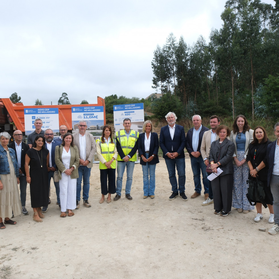 O Milladoiro contará co primeiro colexio deseñado segundo o Plan de nova arquitectura pedagóxica da Xunta