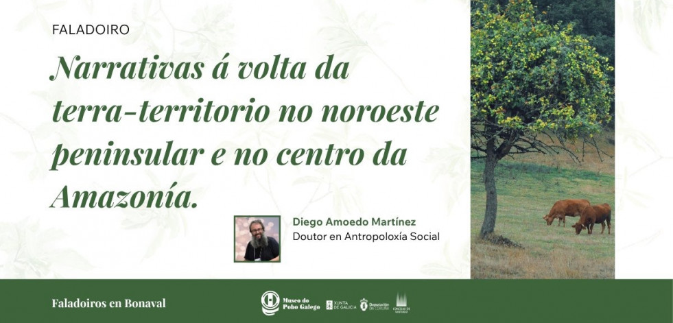 Diego Amoedo reflexiona no Museo do Pobo Galego sobre a construcción do territorio habitado