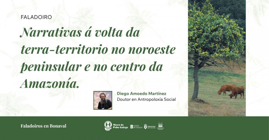 Diego Amoedo reflexiona no Museo do Pobo Galego sobre a construcción do territorio habitado
