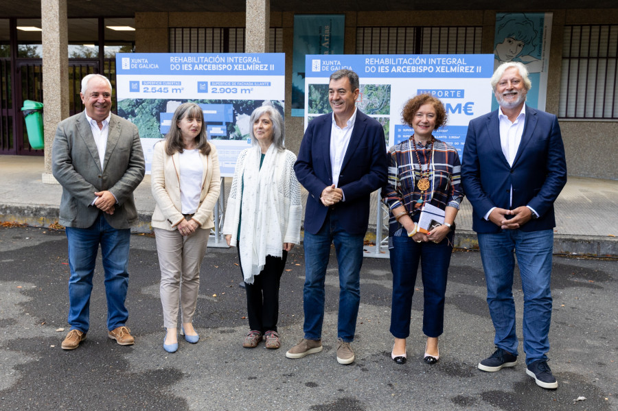 La Xunta invertirá casi 2 millones en la rehabilitación integral del instituto Arcebispo Xelmírez II